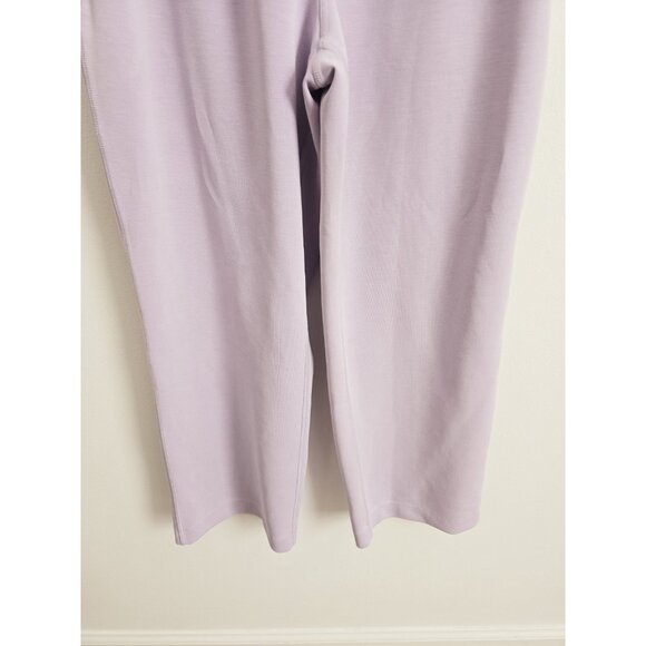 Lululemon Softstreme High Rise Straight Leg Cropped Athletic Purple Pants 6 S - Picture 5 of 10